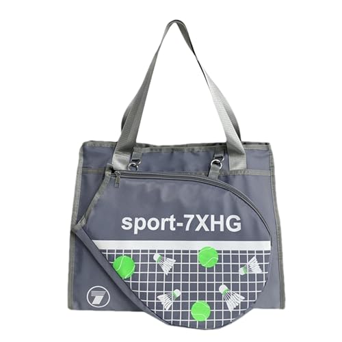 Tennis-Einkaufstasche – Badminton-Tasche, Tennisschlägertaschen Mit Großem Fassungsvermögen | Tragbare Schulter-Tennis-Einkaufstasche, Große Umhängetasche, Wasserdichte Tennisschläger-Taschen Für Reis von Generisch