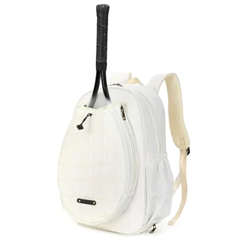 Tennis-Rucksack für Kinder, verstellbare Tasche für Tennisschläger – große Kapazität Tennisschläger-Hülle, Kopf-Tennis-Rucksack für Erwachsene und Kinder von Generisch