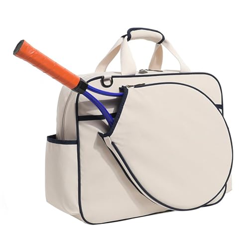 Tennis-Schultertasche – coole Seiden-Baumwoll-Schläger-Tasche| wasserdichte Badmintonschläger-Umhängetasche | Tennisschlägertasche für Tennisschläger von Generisch