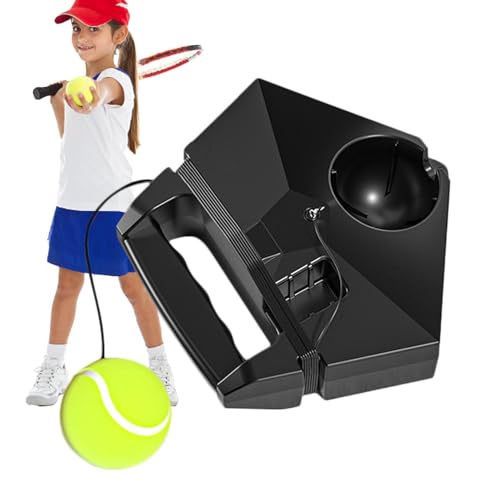 Tennis-Übungsrebounder – Tennisball-Trainer, Rebound-Ball mit Schnur, tragbare Tennisausrüstung, Selbstübung, leichte Tennis-Übungstrainer-Ausrüstung für Anfänger, Kinder, Erwachsene von Generisch