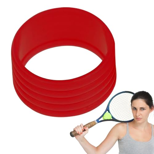 Tennisschläger-Gummiring – Tennisband-Gummiring | Tennisschläger-Griffe | dehnbarer Tennisschläger-Griffband Gummiring | Tennisschläger-Griffband Gummiring, Badminton-Tennis, saugfähiger Overgrip in Tennisschläger-Gummiring – Tennisband-Gummiring | Tennisschläger-Griffe | dehnbarer Tennisschläger-Griffband Gummiring | Tennisschläger-Griffband Gummiring, Badminton-Tennis, saugfähiger Overgrip in von Generisch