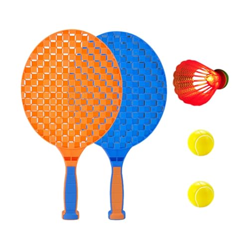 Tennisschläger Kinder,Kinder-Tennis-Set - Interaktives Tennisspielzeug | Kinder-Tennisschläger-Set, Tennisschläger-Set für Kinder, Outdoor-/Indoor-Sport, interaktive Tennisspiele von Generisch