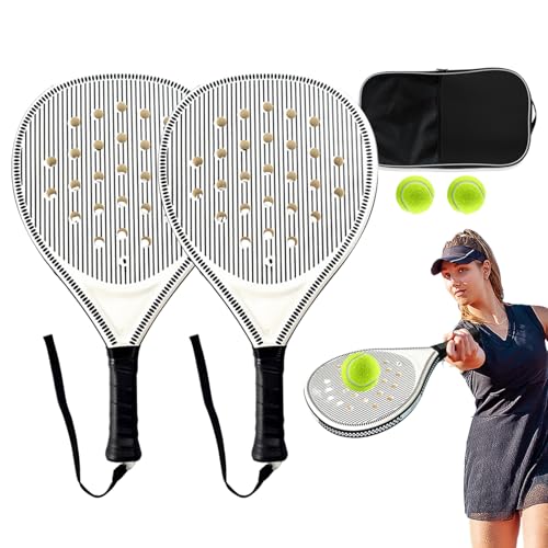 Tennisschläger | Paddle Tennisschlager,Luftstromoptimierte Schläger Für Anfänger Jugendliche Kinder Erwachsene Sport Outdoor Reise Tennisschläger | Paddle Tennisschlager,Luftstromoptimierte Schläger Für Anfänger Jugendliche Kinder Erwachsene Sport Outdoor Reise von Generisch