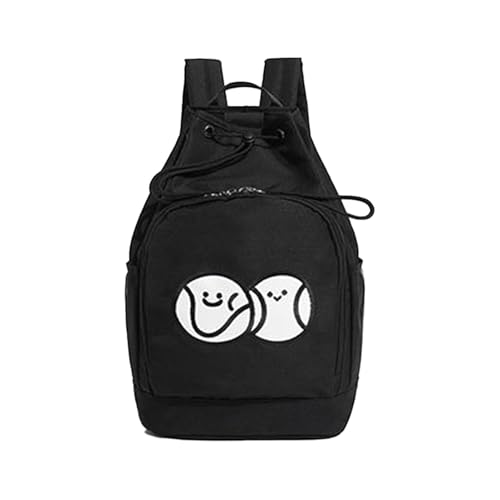 Tennisschläger-Rucksack | Tennis-Büchertaschen-Rucksack – Tennis-Rucksack, verstellbare doppelte Schultergurte, Sportzubehör, multifunktional, große Kapazität, für Damen und Herren von Generisch