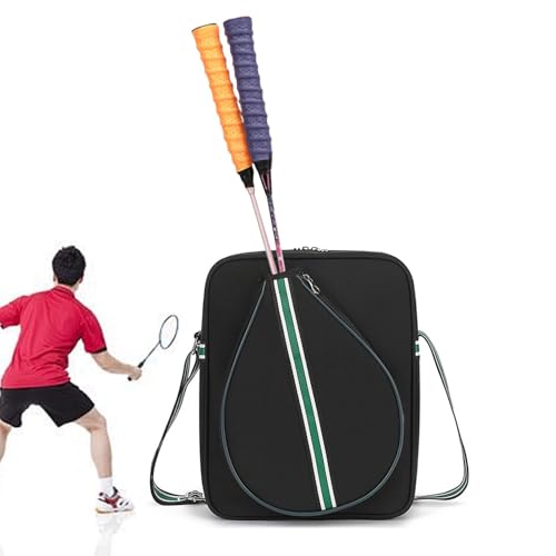 Tennisschlägertasche, Tennis-Einkaufstasche - Multifunktionale Tennistasche zum Umhängen - Tragetaschen mit großem Fassungsvermögen für Outdoor-Aktivitäten, Umhängetaschen für Damen, Kinder, Mädchen von Generisch