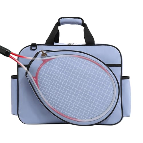 Tennistasche, Tennis-Umhängetasche, Tennistasche, Tragetasche, Schultertasche, tragbar, wasserdicht, Tennisschläger, Badmintonschläger, Einzelschultertasche von Generisch