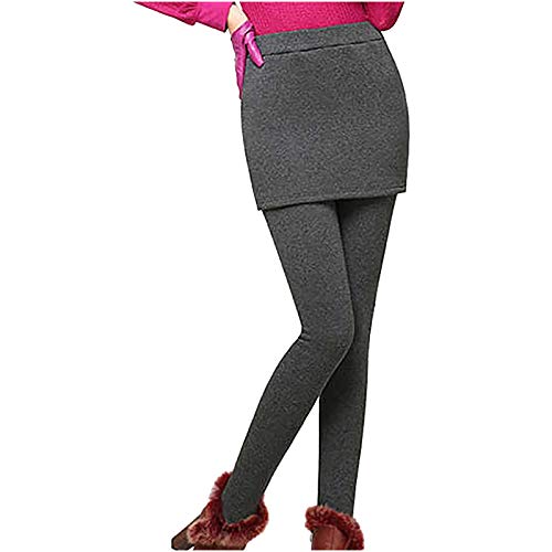 Thermo Leggings Damen Große Größen Lang Thermohose Zuhause Teddy Fleece Yogahose Fitness Gefütterte Strumpfhose Winter Verdickte Umstandsleggings Innenfleece Dicke Thermoleggins Hose von Generisch