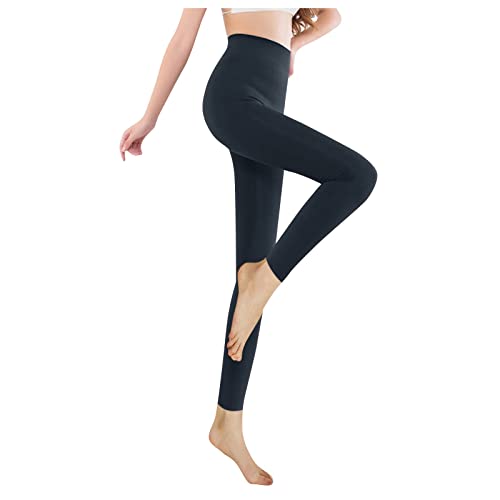 Thermo Strumpfhose Damen Fitness Gefütterte Umstandsleggings Schwangerschaft Plüsch Jeggings Dicke High Waist Wanderleggins Teddy Fleece Lang Yogahose Outdoor Gym Sportleggins Hose von Generisch