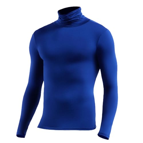 Thermo Unterwäsche Herren Elegant Fleece Oberteile Mädchen Pullover Bottom Sport Fleecepullover Slim Fit Thermo T-Shirt Einfabrig Longsleeve Casual Thermoshirt von Generisch