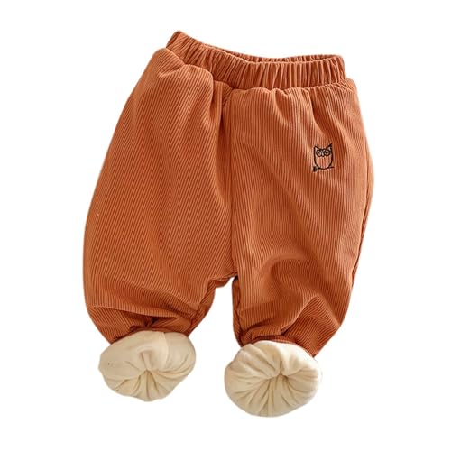 Thermohosegs Kinder 110 Gefüttert Schule Thermoleggings Atmungsaktiver Basic Hose Training Baumwolle Winterleggings Elastisch Tanz Tanzhose Jogging Rutschfrei Leggings von Generisch