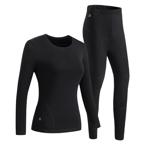 Thermounterwäsche Für Damen, Adventskalender 2025 Mädchen, Skiunterwäsche Damen Sport Set Thermounterwäsche Langarm Funktionsunterwäsche Thermo Unterwäsche Skianzug Winter Thermoshirt Leggings von Generisch