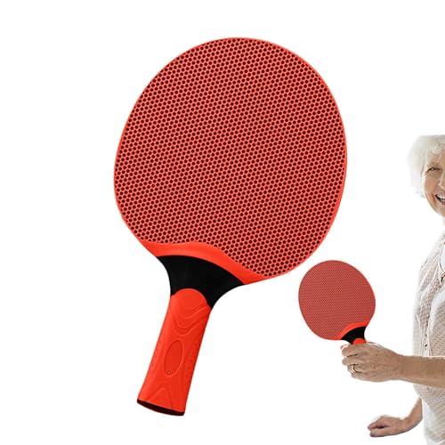 Tischtennis-Paddel – wasserdichtes Tischtennisschläger | Tischtennisschläger | gummierter Schläger | Indoor-Outdoor-Schlägerspiel, Schläger-Sportausrüstung für Kinder und Erwachsene, Ballkontrolle von Generisch