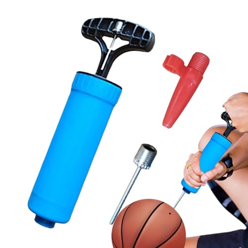 Tragbare Ballpumpe – Verlängerungsschlauch-Handpumpen für Basketball, stilvolle manuelle Luftpumpe, modische Handluftpumpe mit Nadel für Volleyball, Pickleball Tragbare Ballpumpe – Verlängerungsschlauch-Handpumpen für Basketball, stilvolle manuelle Luftpumpe, modische Handluftpumpe mit Nadel für Volleyball, Pickleball von Generisch