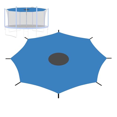 Trampolin-Schattenabdeckung, Trampolin-Abdeckung, Trampolin-Abdeckung, Outdoor-Trampolin-Sonnenschutz, vollständige Abdeckung, Trampolin-Schutz, atmungsaktiv, Trampolin-Sonnenschutz, von Generisch