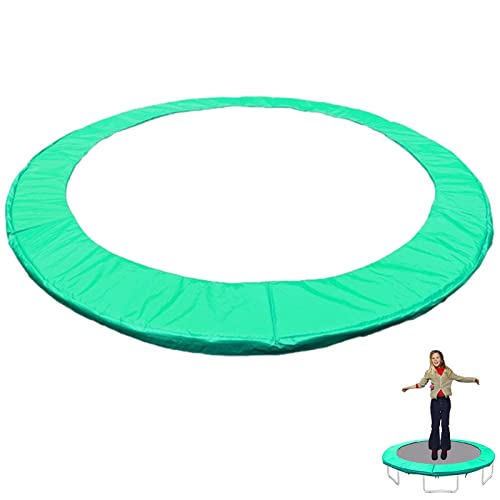 Trampolin – Trampolin-Pad | Trampolin-Ersatz-Sicherheitspolster, wasserdichte Trampolinfeder, keine Löcher für 1,8 m, 2,4 m, 3 m Rahmengröße, grün, Trampolin-Zubehör (1,8 m, 2,4 m, 3 m) von Generisch