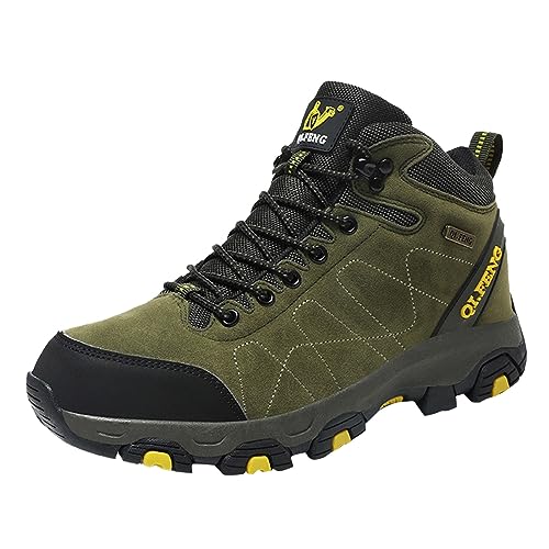 Trekking- & Wanderschuhe Für Damen Atmungsaktiv Outdoor Schuhe Rutschfeste Sneaker Waterproof Wasserdichte Trekking Und Bergschuhe Camping Walking Hiking Wanderschuhe Wasserdicht Leicht Trekkingschuhe von Generisch