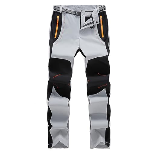 Trekkinghose Herren Damen, Skihose Herren Damen wasserdichte Softshellhose Warm Jagdbekleidung Outdoorhose Mit Latz Thermohose Baggy Wanderhose Mit Gummizug Arbeitshosen Winterhose von Generisch