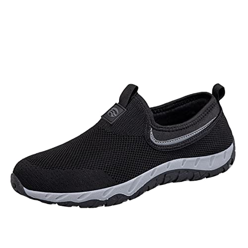 Trekkingschuhe Herren Leichte Sneaker - Schuhe Jogging Walkingschuhe Gym Joggingschuhe Running Sommerschuhe Outdoor Laufschuhe Leichtgewichts Atmungsaktiv Freizeit Straßenlaufschuhe Schlüpfen von Generisch