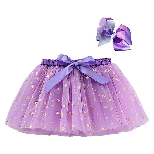 Tüllrock Kinder Mädchen Halloween Ballett Ballkleid Cute Funkelnden Tanzkleid Paillette A-Linie Röcke Fluffy Pailletten Tennisrock Glitzer Weihnachtsrock Rockabilly Tanzkostüm Jazz Outfit von Generisch