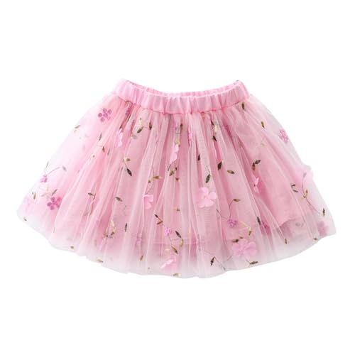 Tüllrock Kinder Mädchen Light Geburtstag Ballkleid Pailletten Baby Outfit Soft Halloween Tanzrock Ballett Unregelmäßiges Röcke Tütü Tanzkostüm Damen Rock Weihnachtsrock Schneeflocke Tennisrock von Generisch