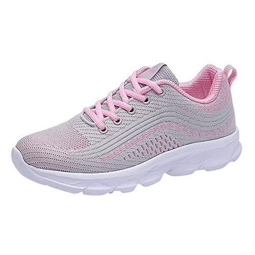 Turnschuhe Damen, Sportschuhe Damen Leichte Laufschuhe - Walkingschuhe Frauen Sneaker & Für Walking Hallenturnschuhe Fitness Barfußschuhe Wasserfest rutschfest Turnschuhe Bequeme von Generisch