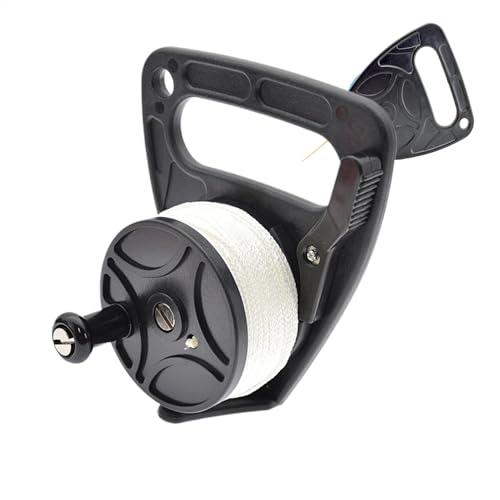 Underwater Dive Reel | Compact Scuba Diving Lines | Sturdy Diving Spool Gear | Diving Marker Exploration Lines | Scuba Guide Lines Reel High Visibility for Shallow Or Deep Dives von Generisch