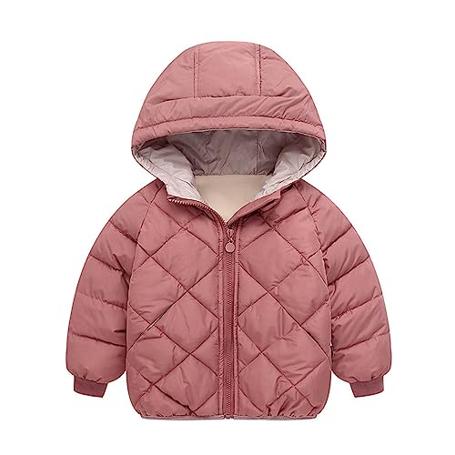 Unisex Kleinkind Fleece-Jacke Flauschig Mädchen Fleecejacke Bärenohr Trekking Übergangsjacke Baby Freizeit Daunenjacken Nettes Teddyfleece Teddyjacke Laufen Oversize Mantel von Generisch