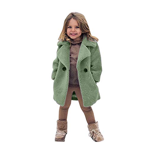 Unisex Kleinkind Fleece-Jacke Winddichte Warm Mantel Leicht Laufen Steppjacke Kinder Kleinkind Hoodie Bärenohr Mädchen Winterjacke Oversize Bequem Pullover von Generisch