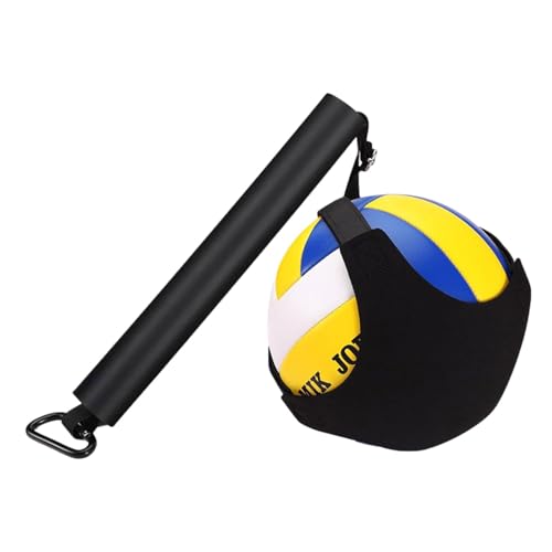 Volleyball-Spiking-Trainer, Volleyball-Spiking-Trainingsgerät, verstellbar, Solo-Serve, absorbierender Spiking-Trainer, multifunktionales Übungsgerät für Volleyballtraining von Generisch