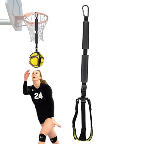 Volleyball-Trainingsausrüstung,Volleyball-Trainingsbänder | Volleyball-Rebounder-Trainer,Praktischer Solo-Übungstrainer, Volleyball-Trainingssystem, Volleyball-Trainingshilfen für Armschwung von Generisch