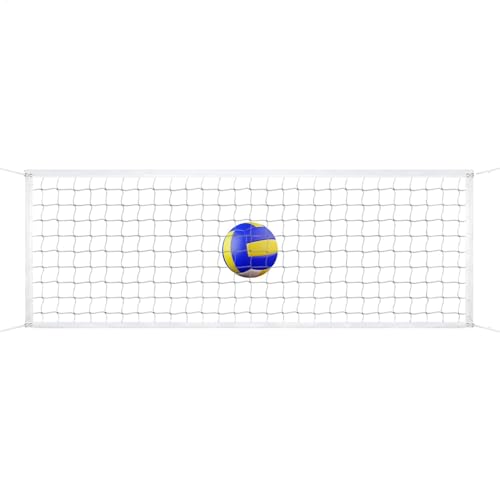 Volleyballnetz für den Außenbereich, verstellbar, Ersatznetz für Schule, Garten, Pool, Strand von Generisch