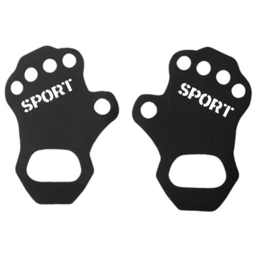 W3f9 Protec Gewichtheber-Handschuhe, für Fitnessstudio, Fitness, Handgriffe, Pads für Handsport, Powerlifting, Hanteln von Generisch