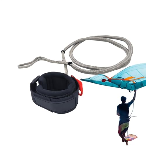 Wakeboard Rope - Surfing Tow Leash - Tragbare Longboard Handschlaufe für alle Arten von Surfumgebungen, Wassersport Zubehör von Generisch