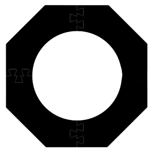Wandschutz für Dartscheibe, achteckiger Surround-Ring für Dartscheibe, Spleißen von Dartscheiben-Wandschutz, Dartscheiben-Rückwände, Wandschutzzubehör Wandschutz für Dartscheibe, achteckiger Surround-Ring für Dartscheibe, Spleißen von Dartscheiben-Wandschutz, Dartscheiben-Rückwände, Wandschutzzubehör von Generisch