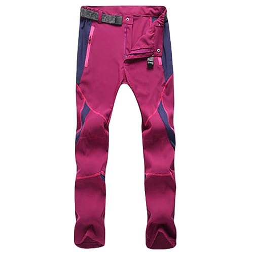 Warehouse Deal, Skihose Herren Damen wasserdichte Thermohose Warm Winterhose Wanderhose Mit Latz Arbeitshosen Mit Gummizug Jagdbekleidung Baggy Softshellhose Outdoorhose von Generisch