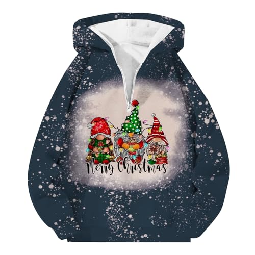 Warehouse Deal, Weihnachts Hoodie Herren Winter Komfortabel Weihnachtshoodie - Weihnachtspullover Lose Weihnachtskleidung Lustig Hoodies Fit Langarm Sweater Unisex Weihnachtspulli Lustige Rentier Weih von Generisch