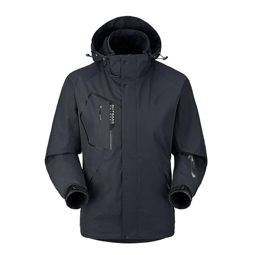 Warehouse Deal Retourenware, Winterjacke Herren Skijacke Atmungsaktiv Snowboardjacke Leicht Arbeitsjacke Langram Funktionsjacke Sport Outdoor Jacken Softshelljacke Übergangsjacke Winddichte von Generisch