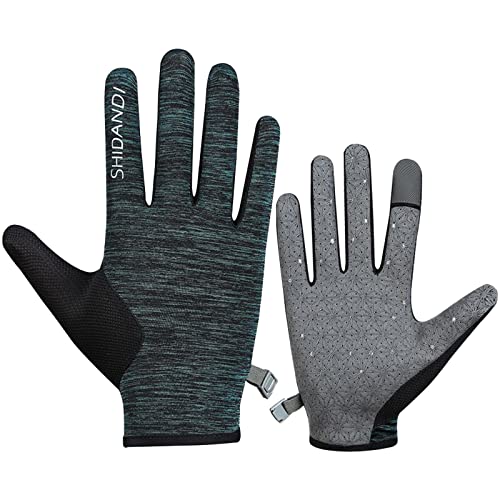 Warme Handschuhe 2024, modische Handschuhe, Eisseide, Handschuhe für Herren und Damen, Outdoor, dünne Frühlings- und Sommerhandschuhe, Eisärmel, Fahrradhandschuhe, Damen, Fäustlinge (grün, von Generisch