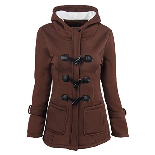 Warme Winterjacke Damen Dicke Warm Sale - Winter Jacke Wintermantel Elegant Winterjacken Lang Herbstmantel Mantel Frauen Jacket for Women von Generisch