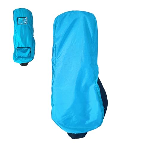 Wasserdichte Golftaschen-Abdeckung, Golftaschen-Regenhülle | Regenschutz wasserdichte staubdichte Golftaschenhaube - Reißverschlussdesign, Golfzubehör, tragbar, passend für Golftaschen, schützt Golfsc von Generisch