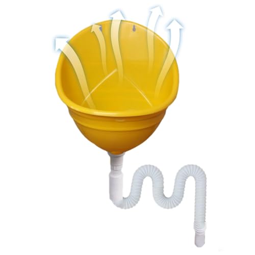 Wasserloses Urinal,Wasserloses Urinal mit Schlauch | Tragbares Urinal für Männer | Praktisches wasserloses Urinal, Wandmontage-Urinumleiter, Outdoor-Camping-Urinale, wasserlose Toilette für den Außenb von Generisch