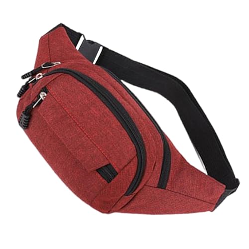 Waterproof Hiking Waist Bag, Travel Bum Fanny Pack, Casual Running and Fashionable Bum Bag, Ideal for Dog Walking, Shopping, and Camping, 11.02x5.51x3.94 inches von Generisch