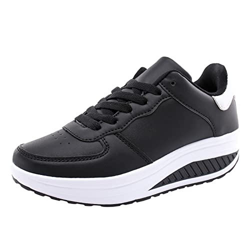 Weisse Sneakers Damen, Weisse Sneaker, Sneakers Damen, Weihnachtskalender 2024 Frauen, Laufschuhe Damen, Hallen- & Fitnessschuhe, Schuhe von Generisch