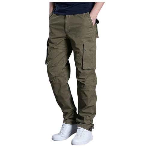 Weite Jogginghose Herren Elegante Hausanzug Sport Sportbekleidung Lang Dünner Hosen Freizeithose Baumwolle Gym Trainingshosen Hose Jogpants Baggy Jogging Haushose Tracksuit Sporthosen Jogger von Generisch