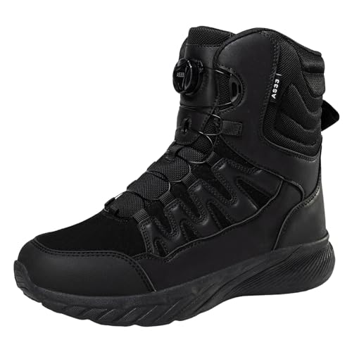 Winterschuh-Herren, Wanderschuhe Herren Bergstiefel Winterstiefel Dicke Trekking-&für Trekkingschuhe Thermostiefel Gefüttert Herbstschuhe Stallschuhe rutschfeste Wetterfeste Sneaker von Generisch