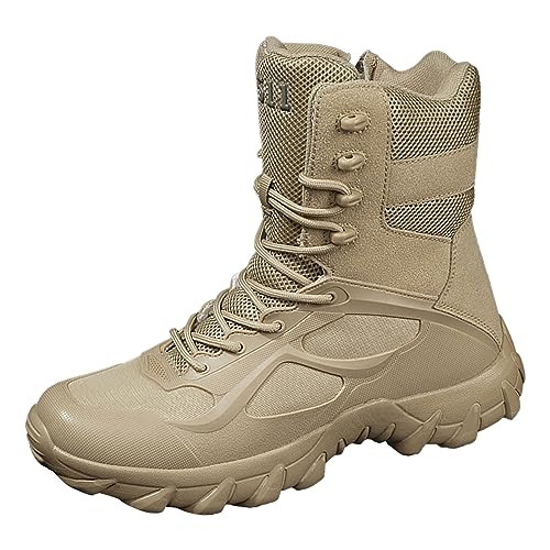 Winterschuh-Herren, Winterstiefel Herren Damen Bergstiefel Winterstiefel Dicke Trekking-&für Trekkingschuhe Herbstschuhe rutschfeste Jagdschuhe Thermostiefel Gefüttert Wetterfeste Sneaker von Generisch