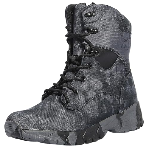 Winterschuhe-Wasserdicht-Herren, Winterschuhe Herren Damen Wanderschuhe Winterstiefel rutschfeste Trekking-&für Trekkingschuhe Stallschuhe Gefüttert Herbstschuhe Jagdschuhe Dicke Wasserdicht Sneaker von Generisch