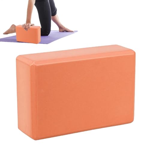 Yoga-Block – Fitnesssteine mit hoher Dichte, leichter EVA-Schaumstoff, Fitness-Yoga-Steine, rutschfester Yoga-Block für verbesserte Stabilität und Unterstützung bei Dehnen und Posen. von Generisch