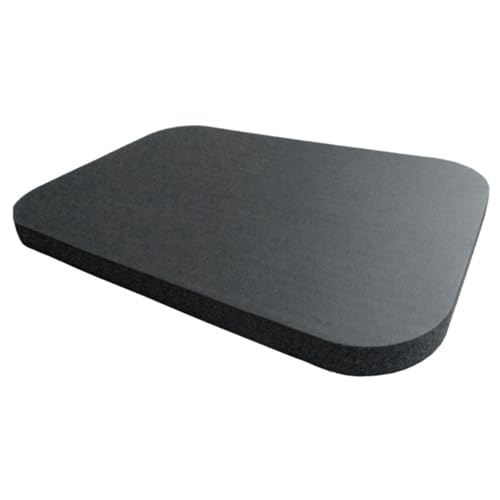 Yoga-Knieschoner, rutschfeste Materialien, Fitness, Pilates-Matte, schwarz, für Damen und Herren, 29 x 19 x 1,5 cm, kleine Meditationskissen, extra dicke Trainingsmatte bietet Komfort für Knie Yoga-Knieschoner, rutschfeste Materialien, Fitness, Pilates-Matte, schwarz, für Damen und Herren, 29 x 19 x 1,5 cm, kleine Meditationskissen, extra dicke Trainingsmatte bietet Komfort für Knie von Generisch