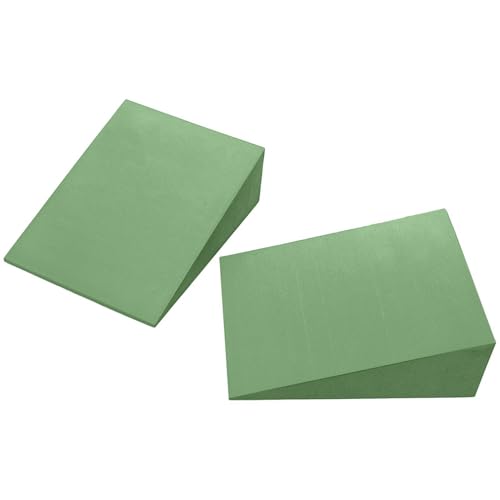 Yoga-Schaumstoff-Keil – Schrägbrett, Stretching, Wadendehner, rutschfest, Physiotherapie-Ausrüstung, Verbesserung der Knöchelstärke, ergonomischer Schaumstoff, schräg, vielseitiger Yoga-Block für Yoga-Schaumstoff-Keil – Schrägbrett, Stretching, Wadendehner, rutschfest, Physiotherapie-Ausrüstung, Verbesserung der Knöchelstärke, ergonomischer Schaumstoff, schräg, vielseitiger Yoga-Block für von Generisch